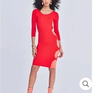Gabrielle Union Knit‎ Side Knot Dress size XXL